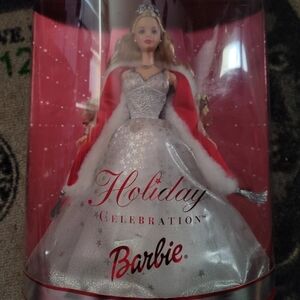 Hallmark Holiday Celebration Doll - Silver and Red